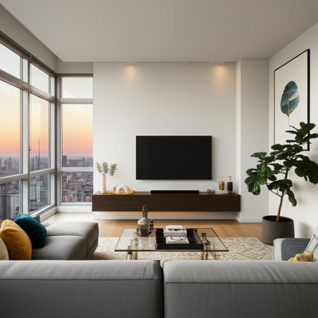 Modern Living Room - Interior Design Project by NextGen Interior