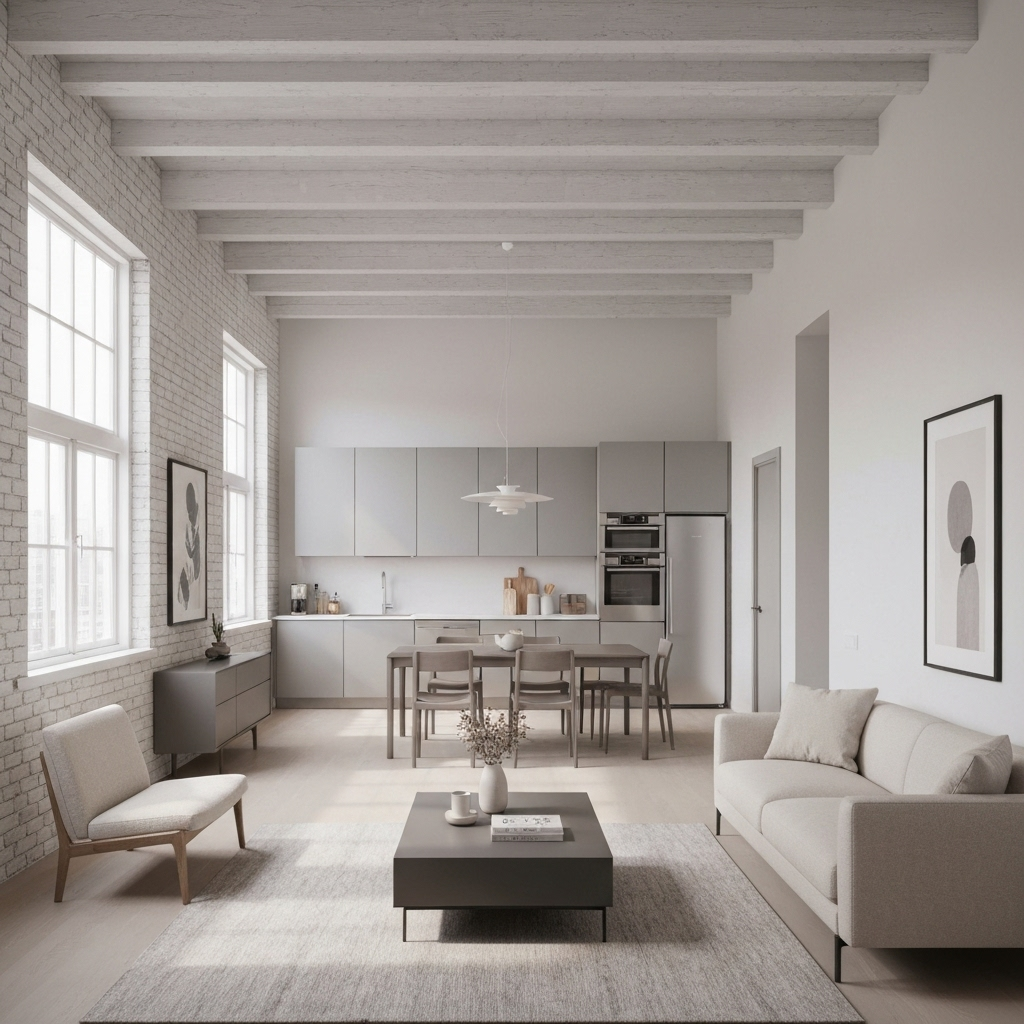 Modern Minimalist Loft